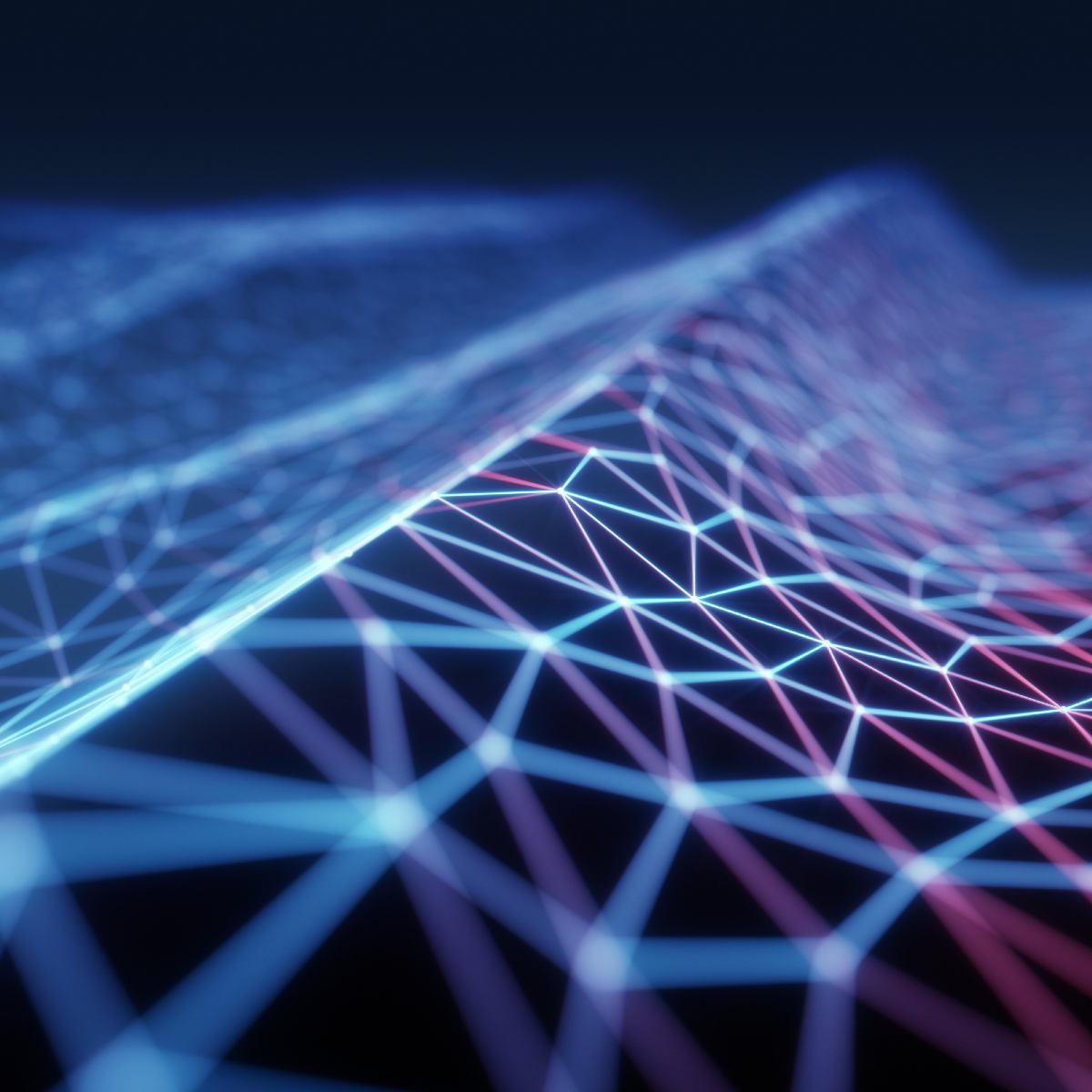 Neon geometric pattern on a dark background symbolising starseed lineages.