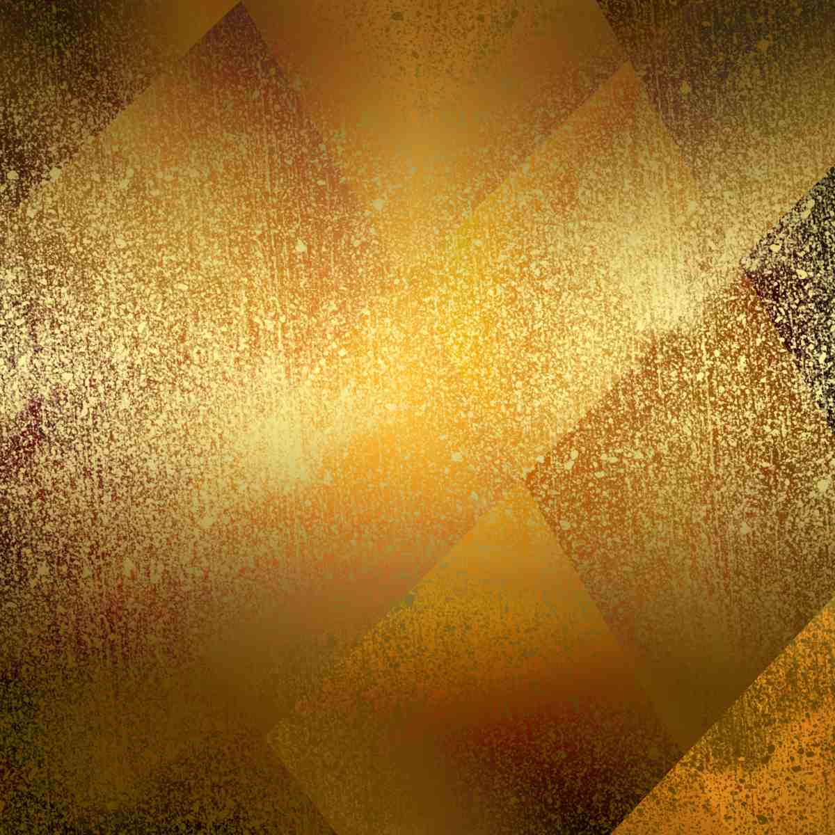 Abstract pattern of gold colours with geometric shapes.