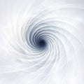 An ethereal white and pale grey digital vortex spiralling inward representing spiritual detox clearing.