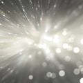 Radiant light effect with starburst and bokeh on a dark background.