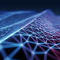 Neon geometric pattern on a dark background symbolising starseed lineages.