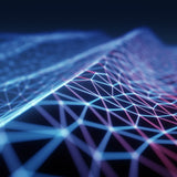 Neon geometric pattern on a dark background symbolising starseed lineages.